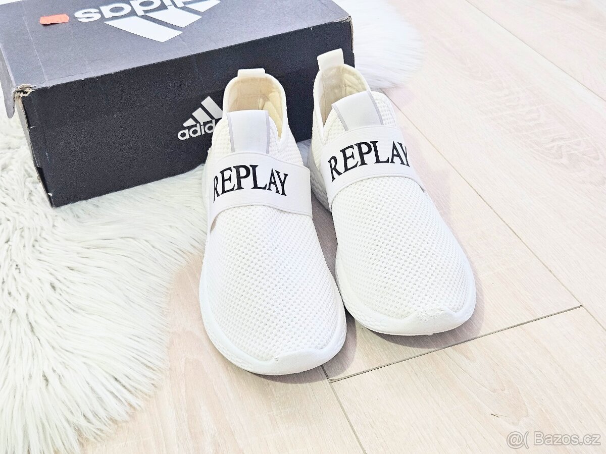 bílé tenisky vel 40 - 3