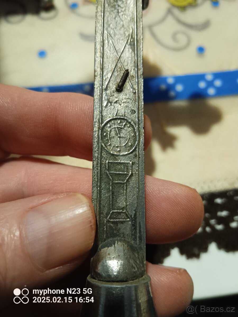 Krize krucixy,svícny poniklovane - 3