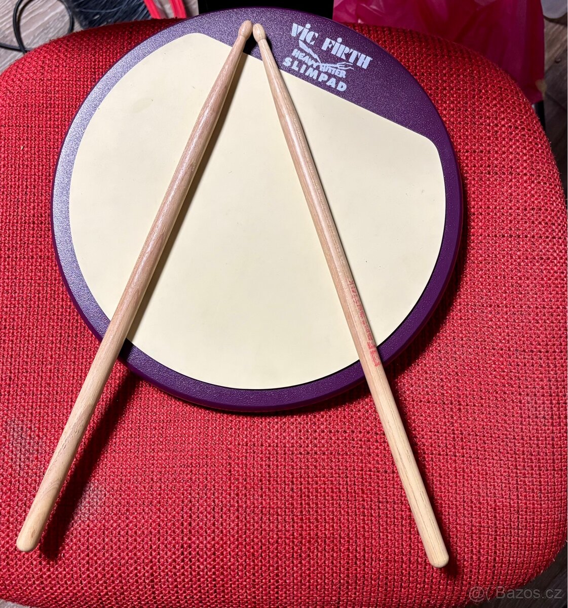 Paličky a tréninkový pad na bubny - 3