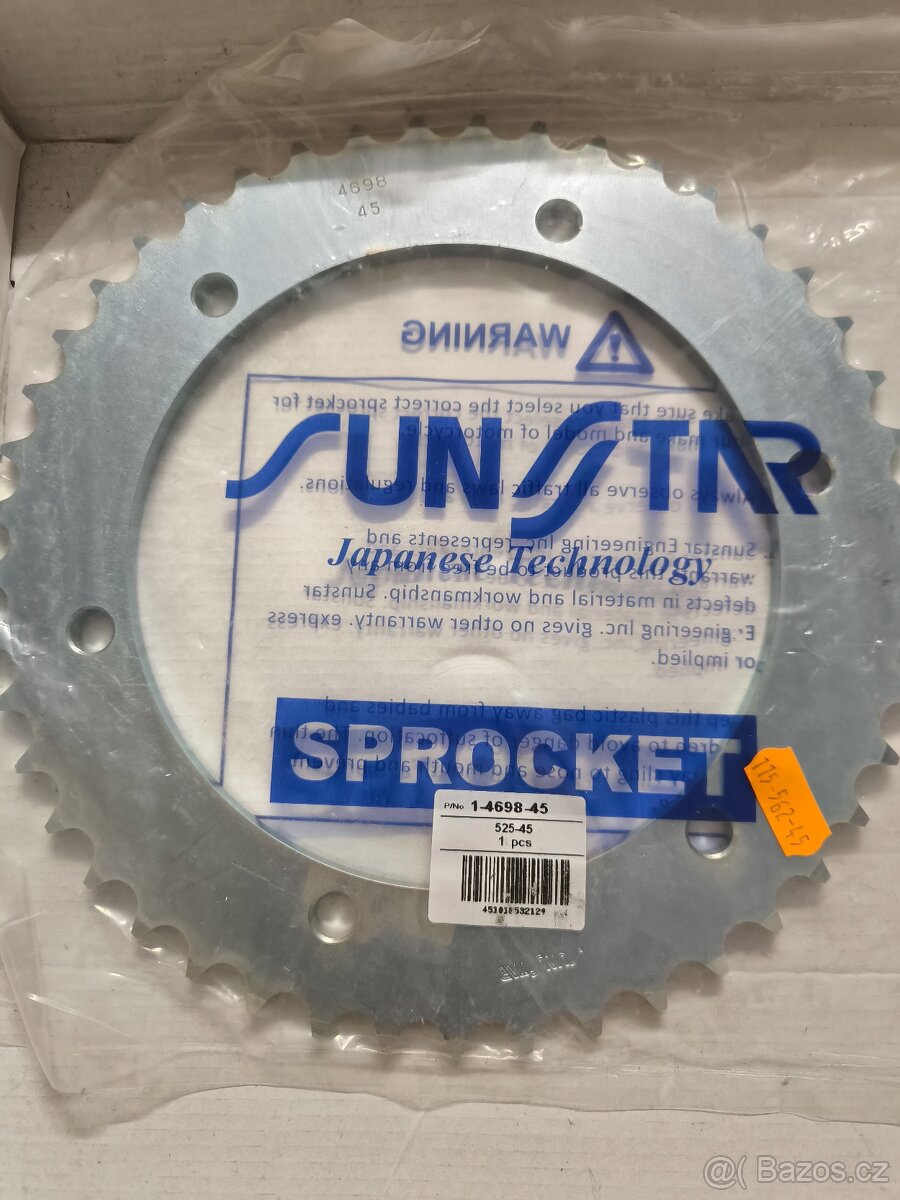 Řetězová sada Aprilia capnord - 3