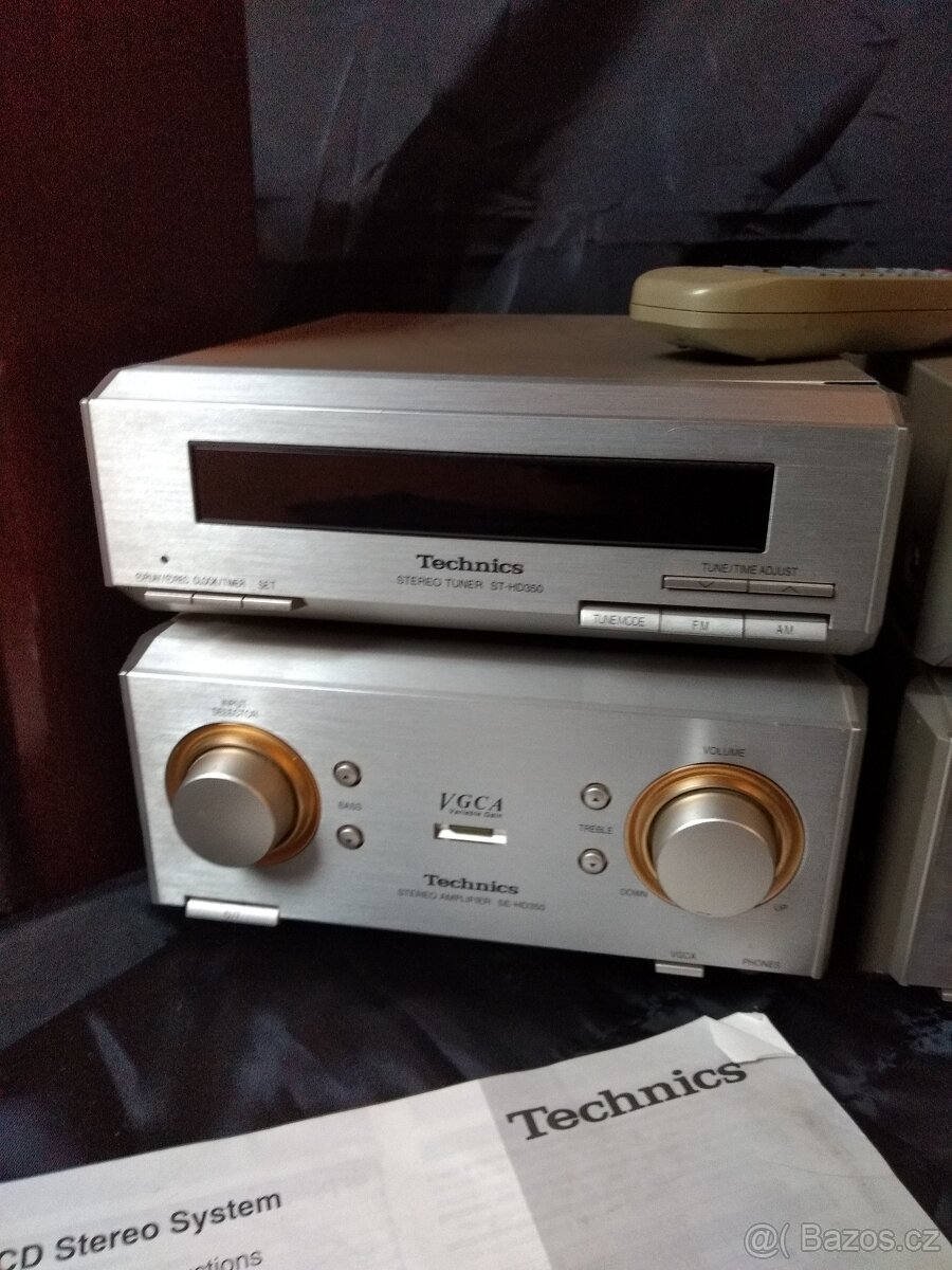 Hi-Fi systém Technics ST/SL/SE/SD/RS-HD350 - 3
