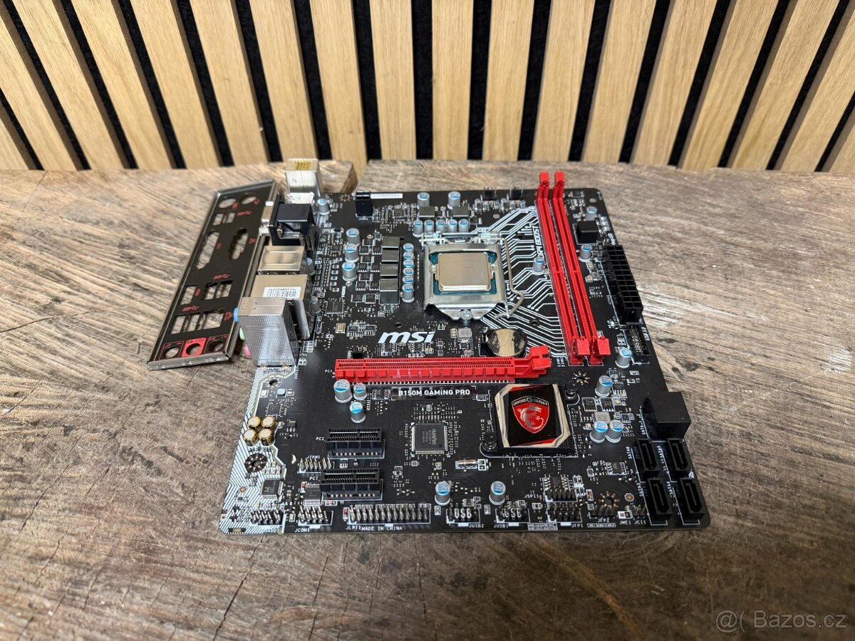 MSI B150M GAMING PRO - Intel B150, Socket 1151 - 3