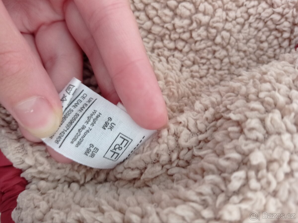 Zimní vesta 6-9m - 3