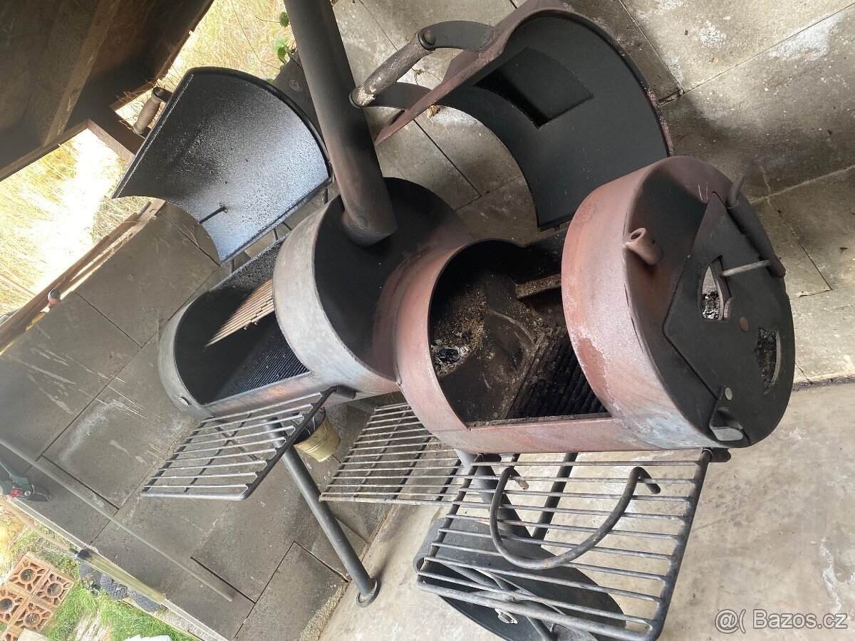 Profi Gril - Smoky Fun Party Wagon 6 Reverse Flow - 3