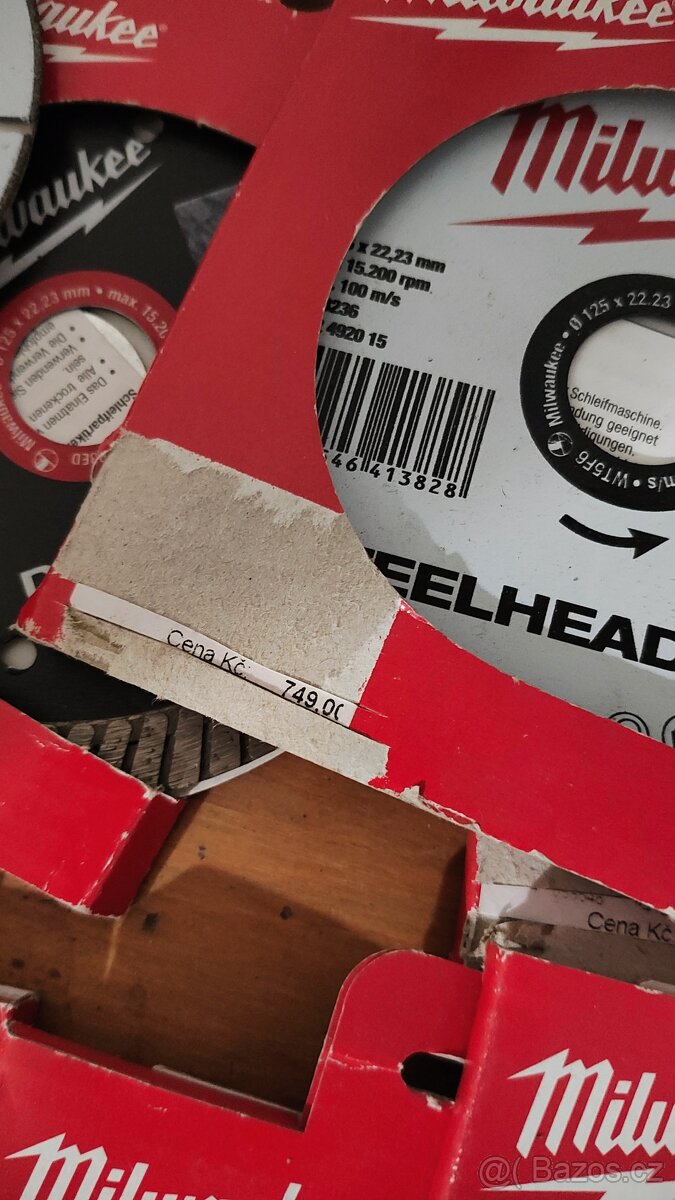 Milwaukee kotouce - 3