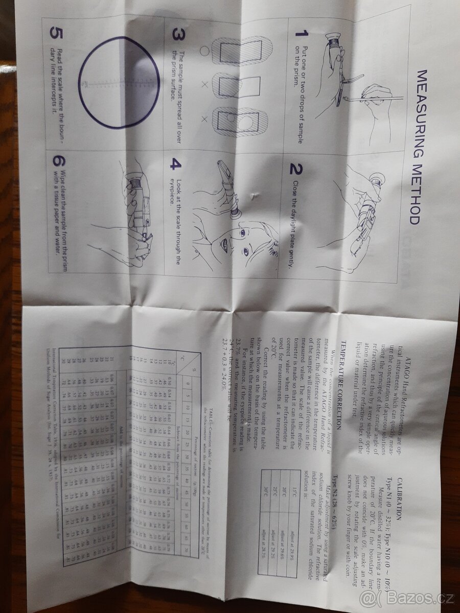 Refraktometr na zmrzlinu ATAGO N-1 - 3