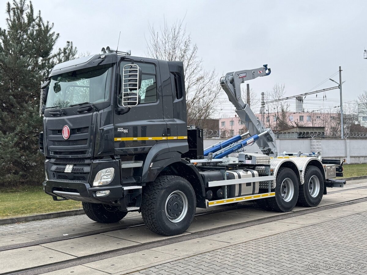 TATRA PHOENIX 6x6 - Hákový nakladač CTS - 3