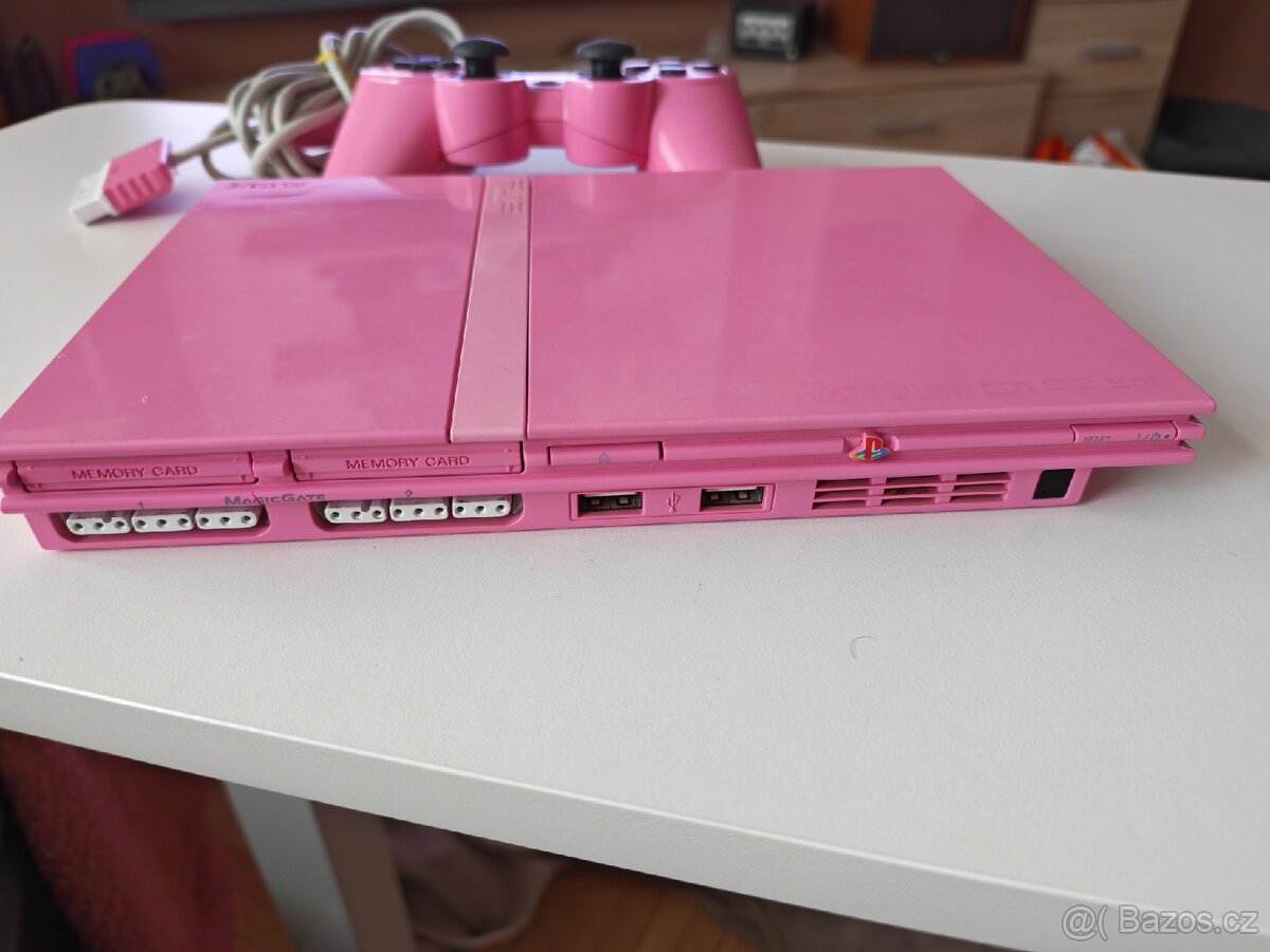 Playstation 2 slim Pink - 3