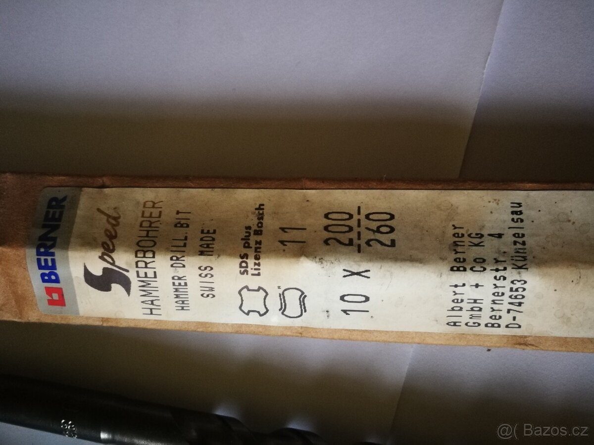 Vrtáky do betonu Hitachi,Berner - 3