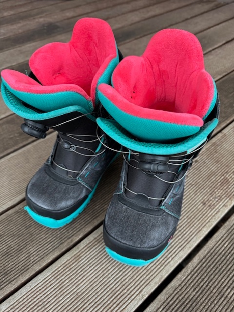 Dětský snowboard+vázání+boty - 3