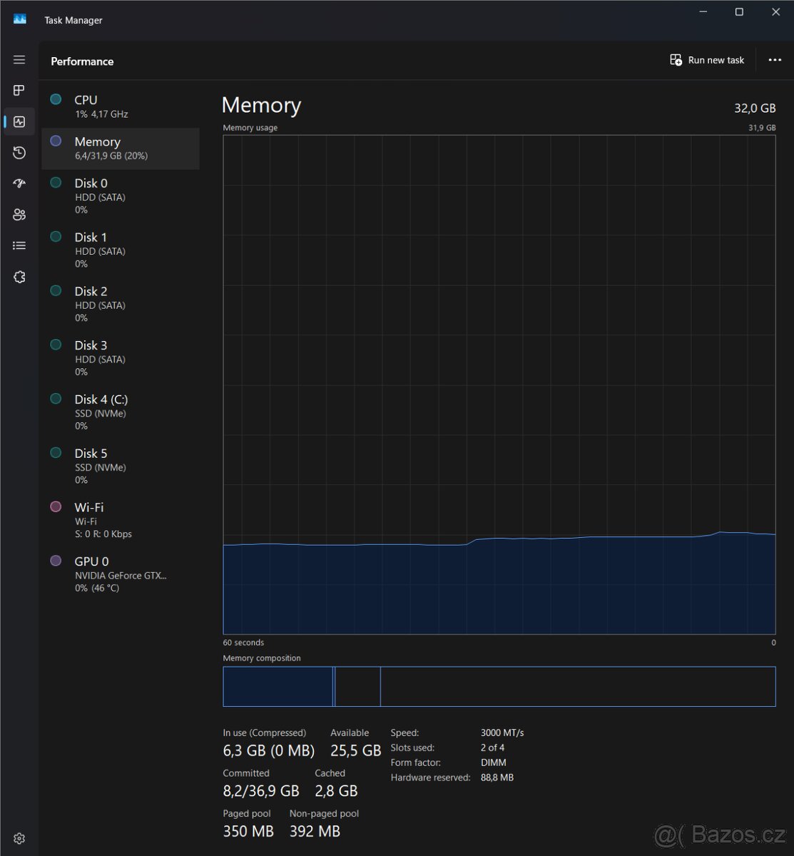 PC sestava AMD Ryzen 9 5900x 12-core, nvidia 1080 ti, 32 gb - 3