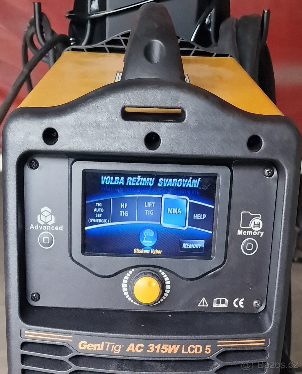 Svářečka KOWAX GeniTig 315W LCD 5s AC/DC+vozik+chlazení - 3