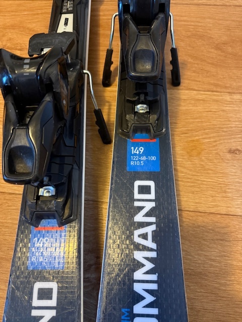 Švýcarské sportovní lyže zn. MOLITOR, R 10.5, délka 149 cm - 3