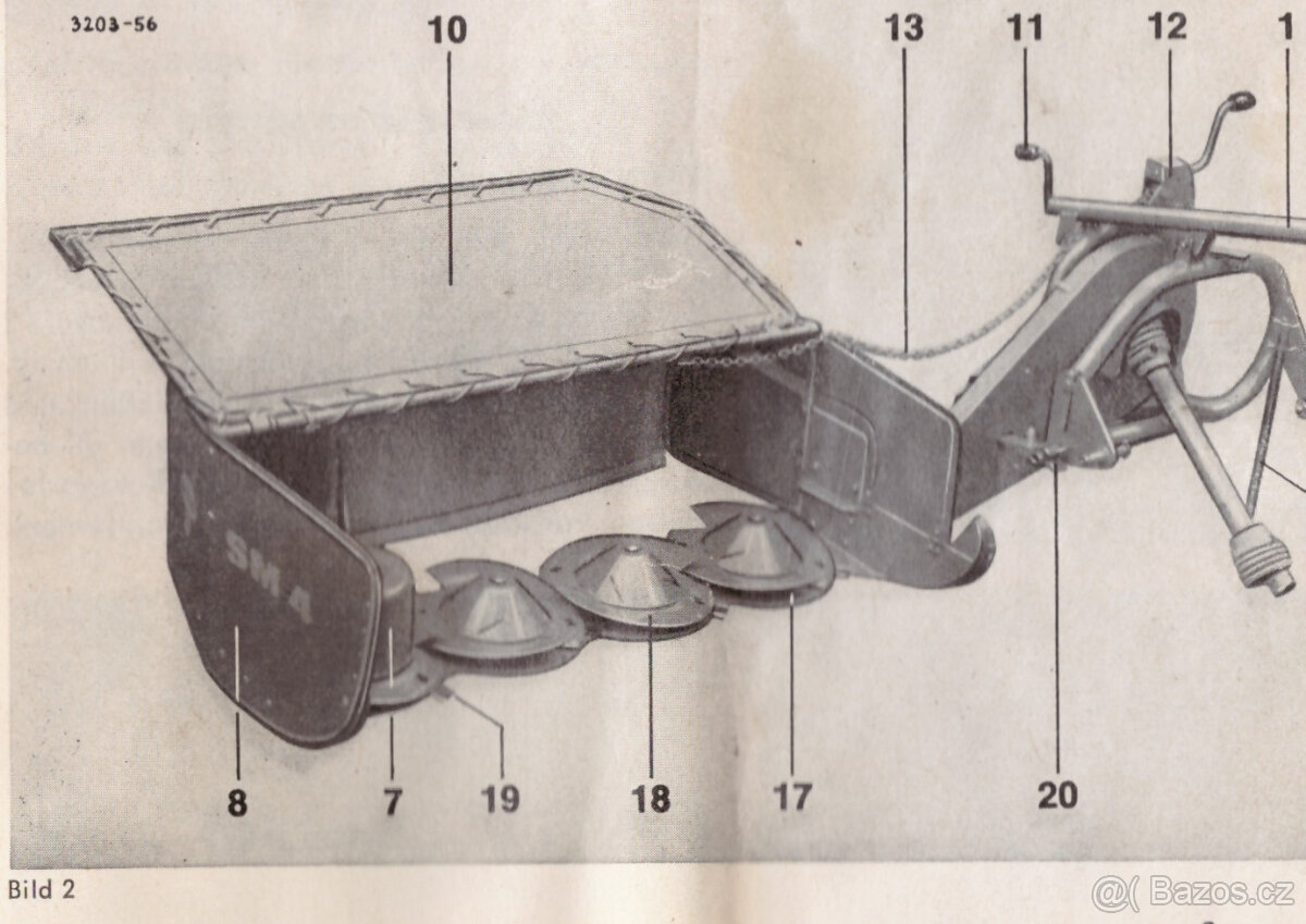 Welger SM 4 náhradní díl - ŘEMENICE - 3