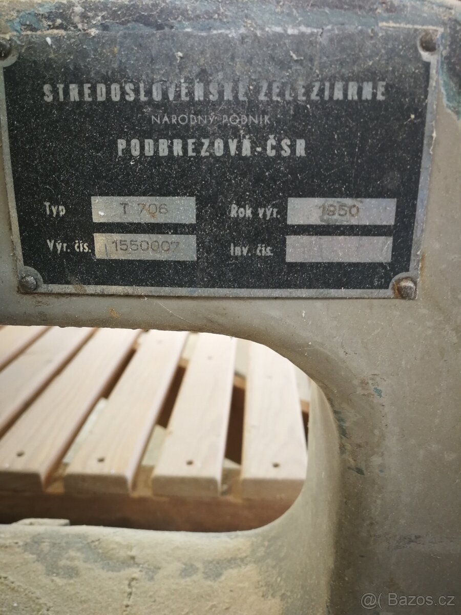 Litinové stolařské stroje stolárna - 3