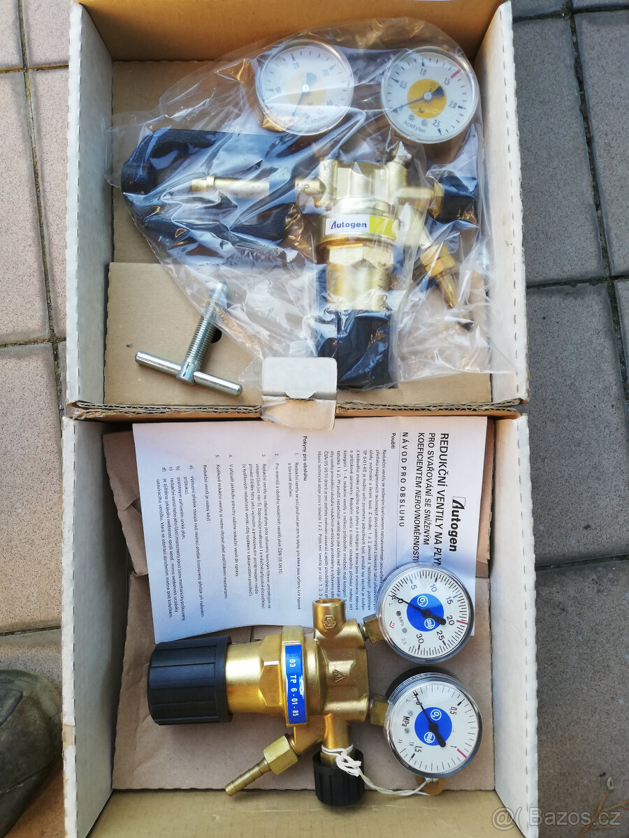 Autogenni hodiny kyslík a acetylen - 3