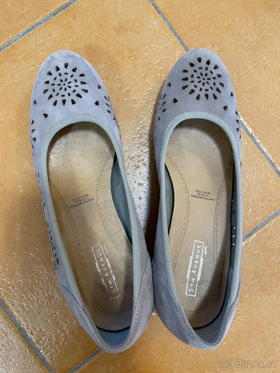 Dámské lodičky na klínku - vel. 38 - 3