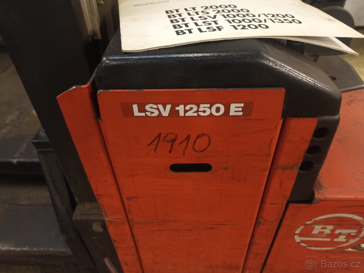 Elektrický vysokozdvižný vozík BT LSV 1250E - 3
