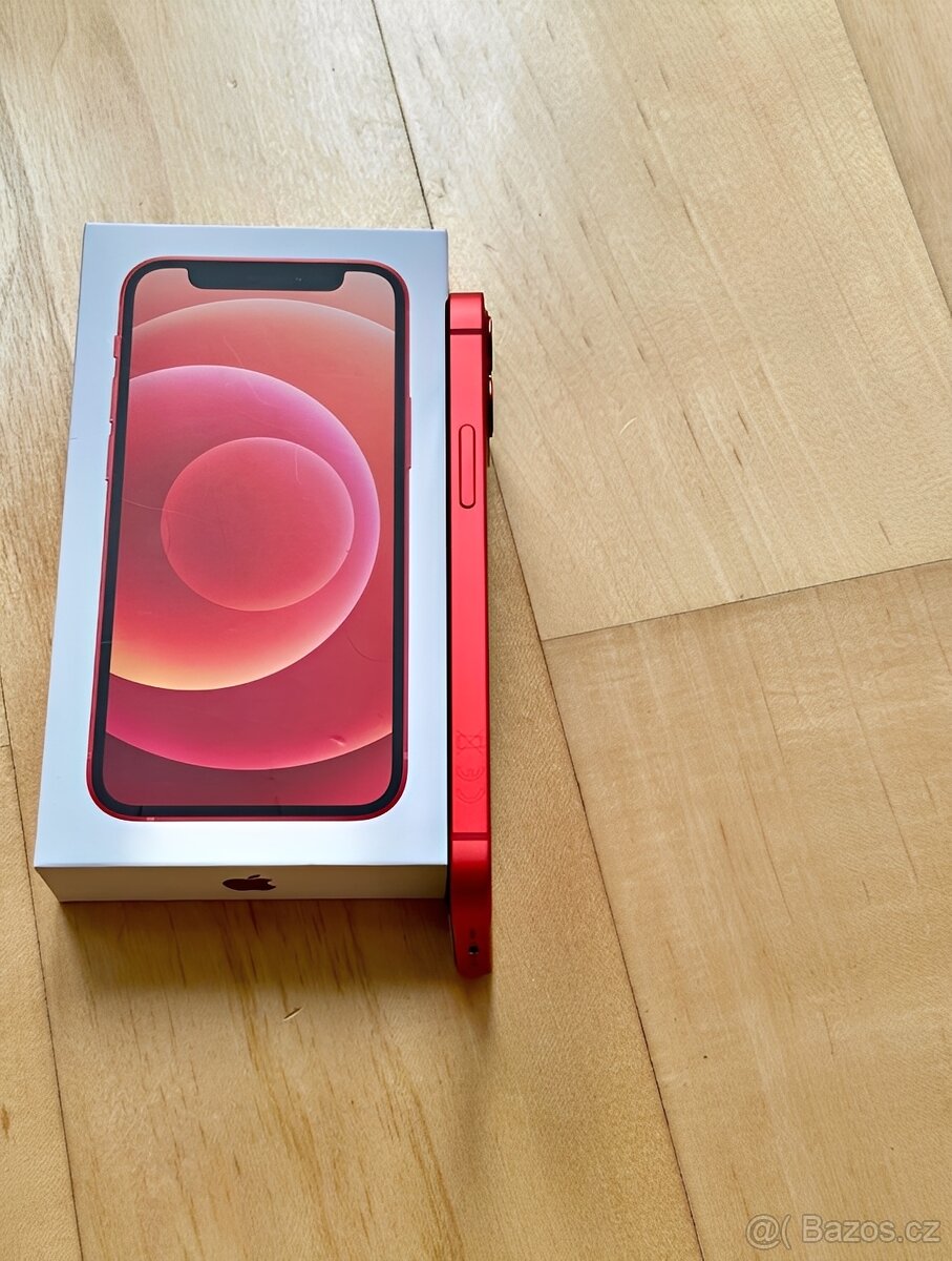 iPhone 12 Mini Červená BATERIE 100% TOP - 3