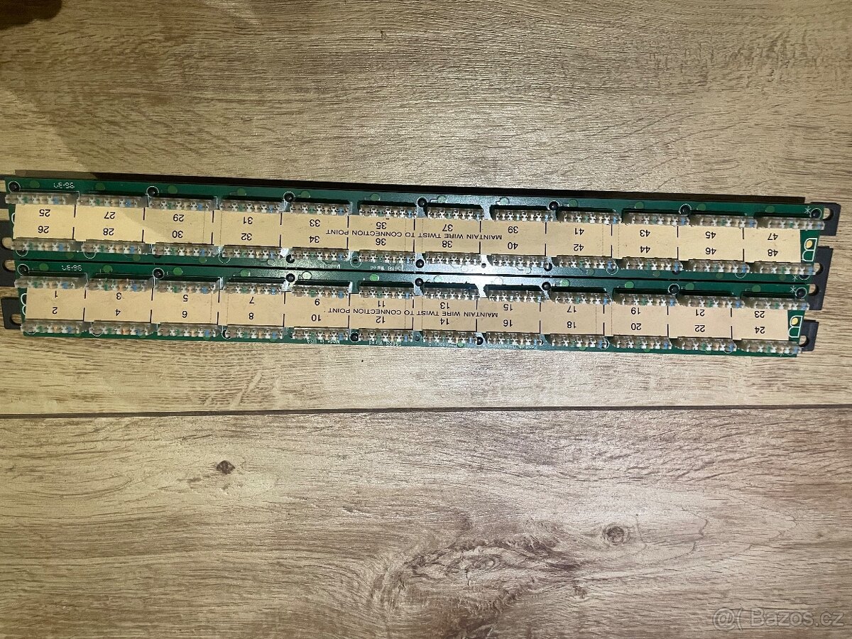 Panduit Data Patch Category 5e 48-Port Patch Panel T568B - 3