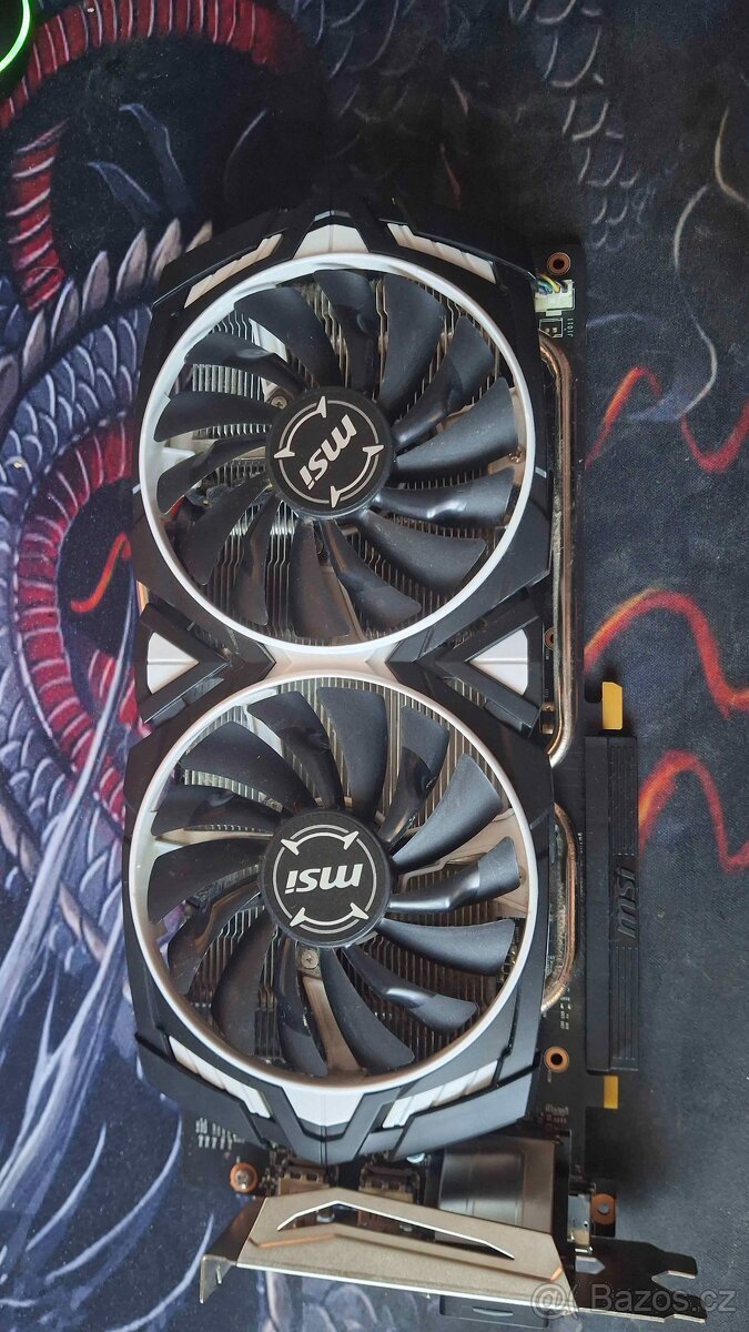 Prodám svoji grafickou kartu GTX 1060 6GB MSI - 3