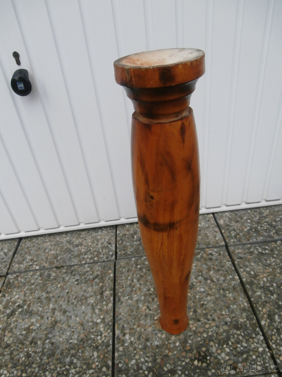 Váza dřevěná soustružená za 400 kč - 3