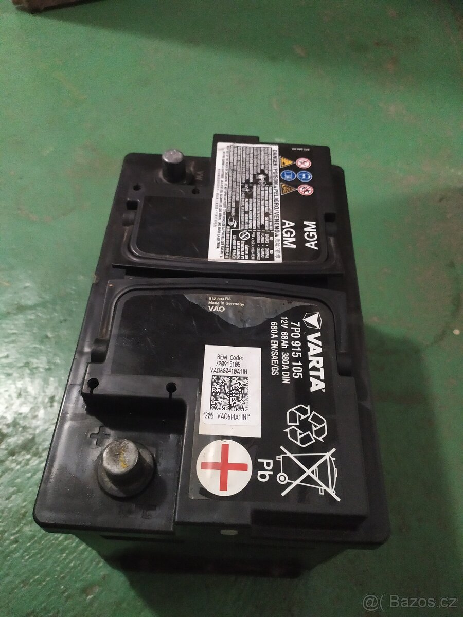 Varta Silver Dynamic Agm 12 V 68Ah ,680 A - 3