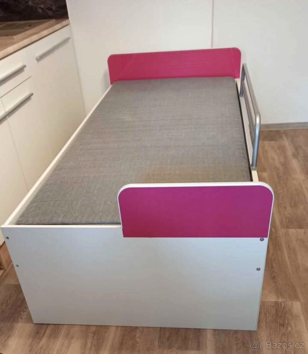 Postel 90x200 s úložným prostorem - 3