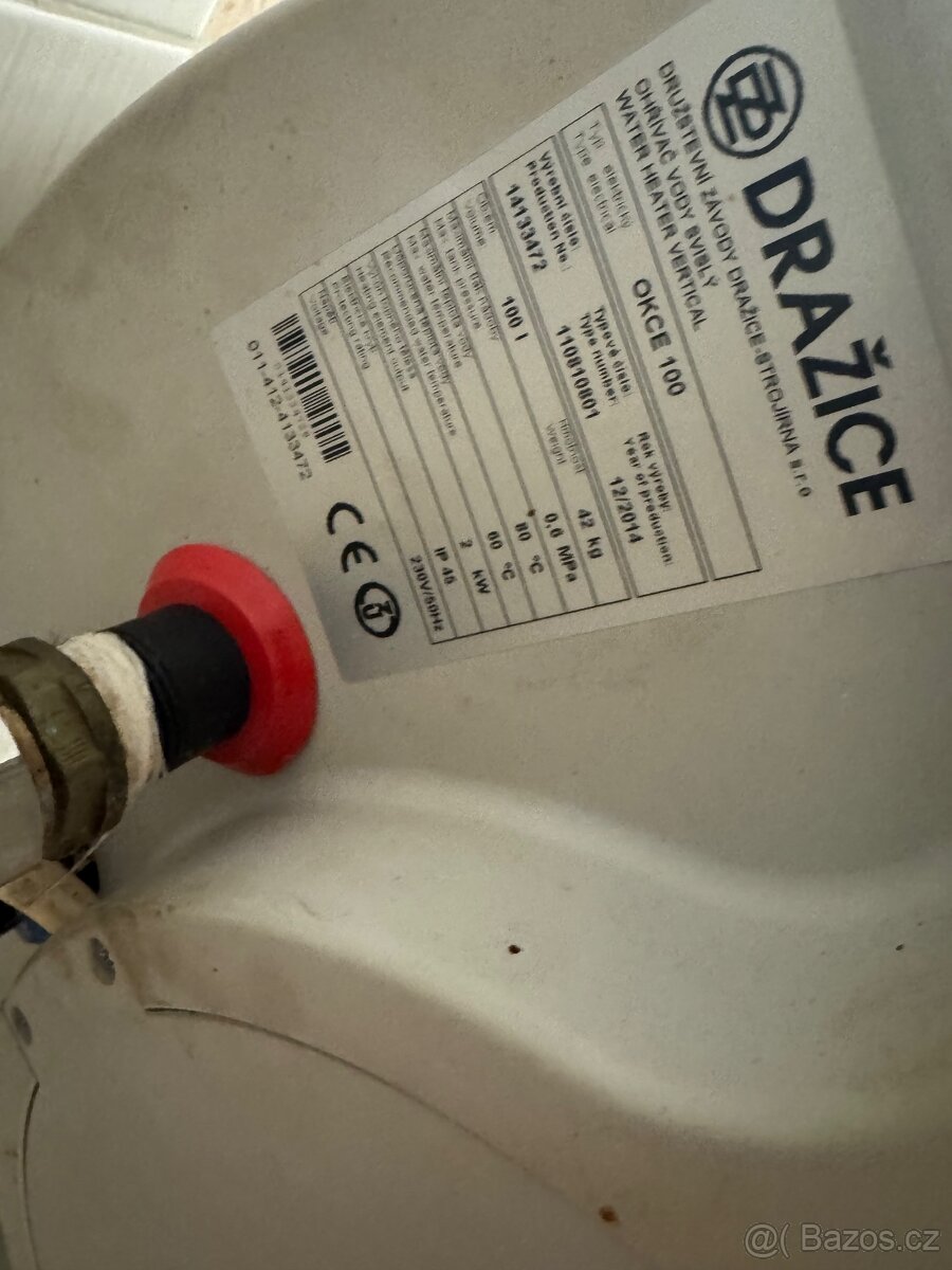 Elektrický bojler DRAŽICE OKCE 100 - 3