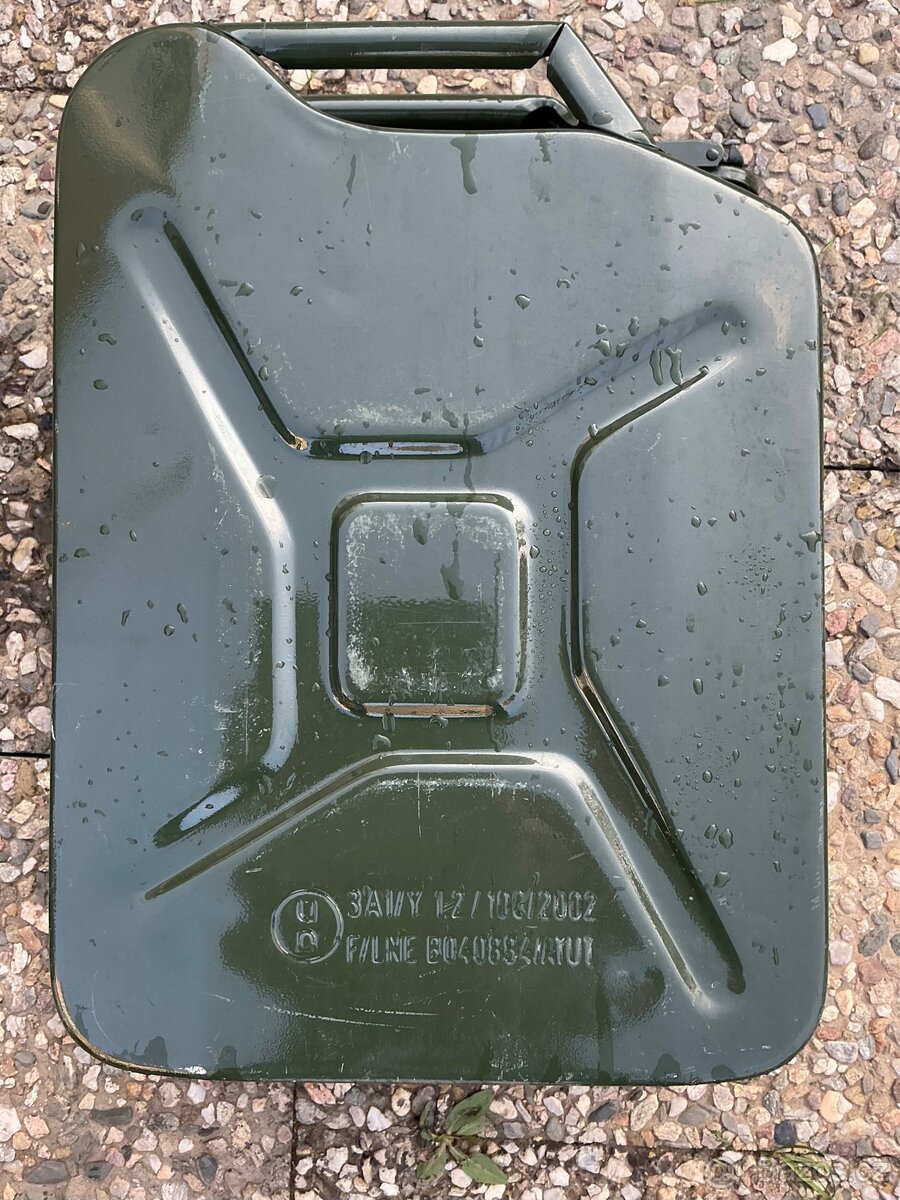 Kanystr 20 l plechový - 3