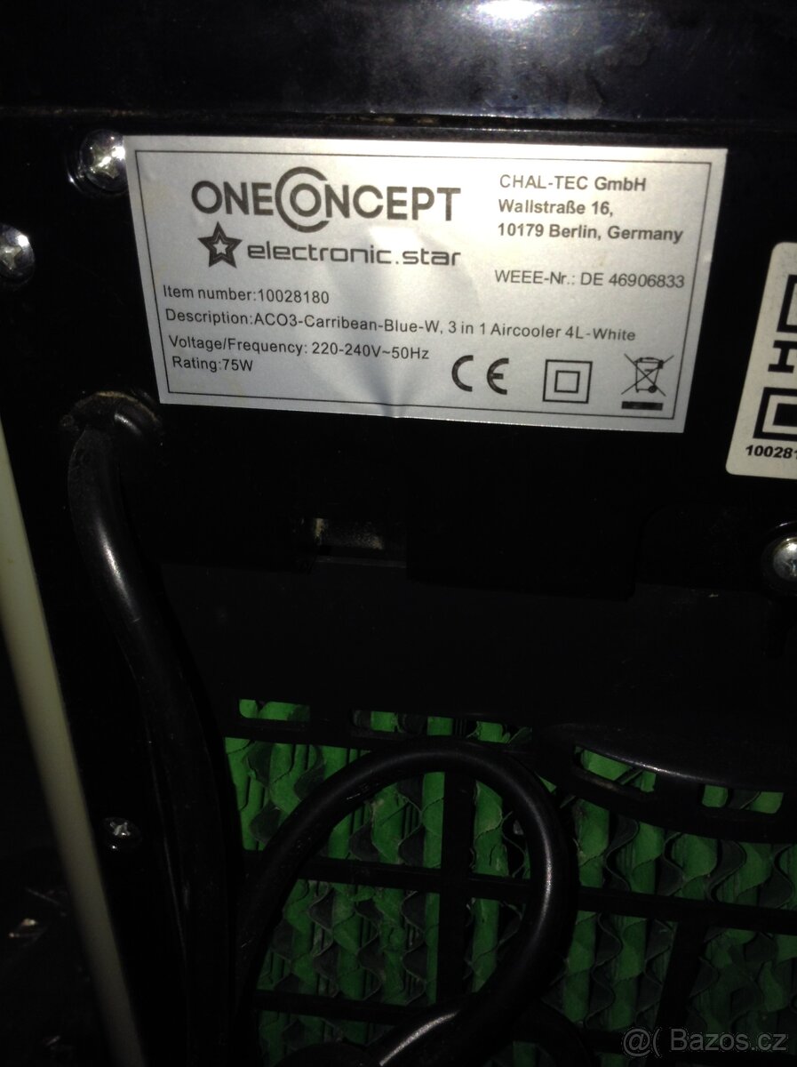 prodám ventilátor ONECONCEPT 10028180 - 3