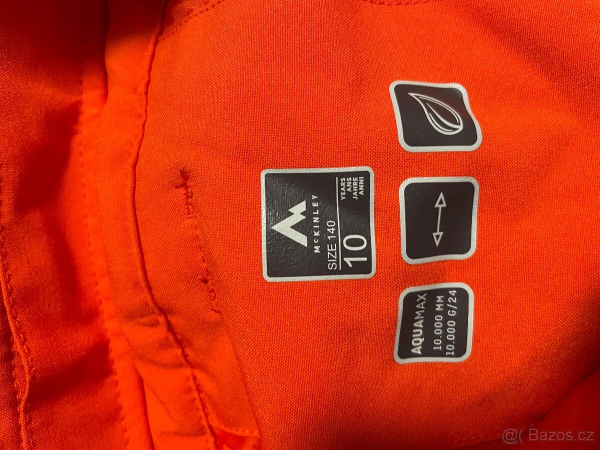 Dětské lyžařské kalhoty 140 MC Kinley (oteplovaky) - 3