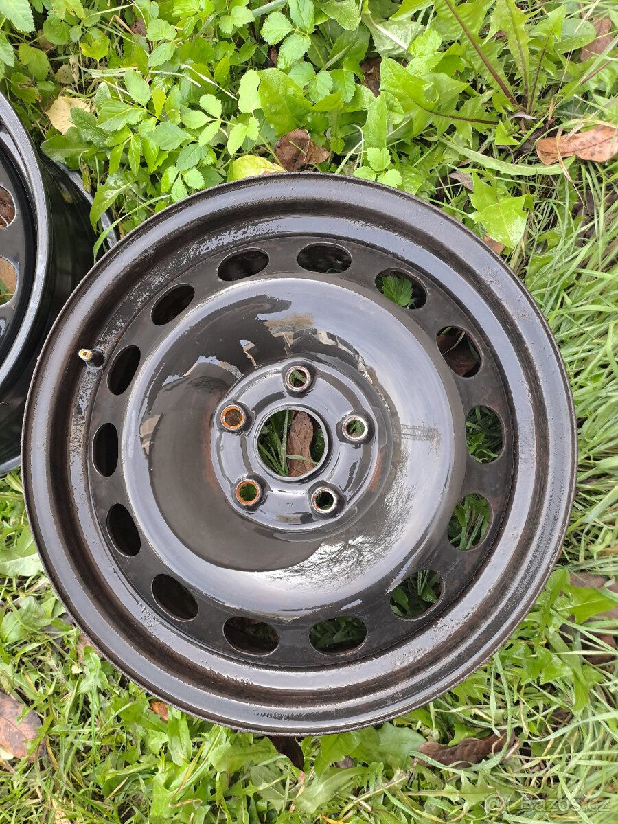 2x plechové disky 5x112 R16 - 3