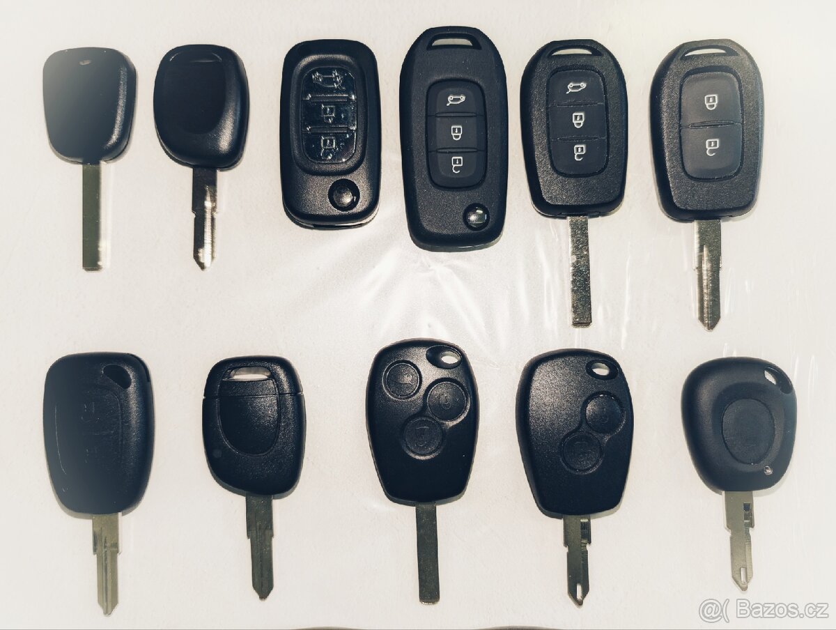 Startovací karty a klíče Renault Dacia + naprogramování - 3