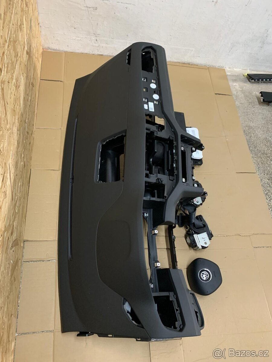 Airbagová sada Volkswagen sportsvan s novou originální desko - 3