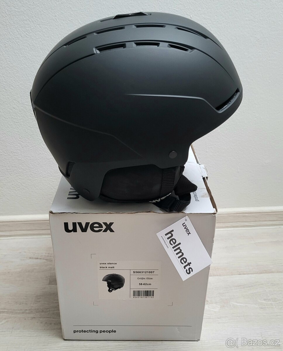 Nová lyžařská helma Uvex Stance vel. 58-62 - 3