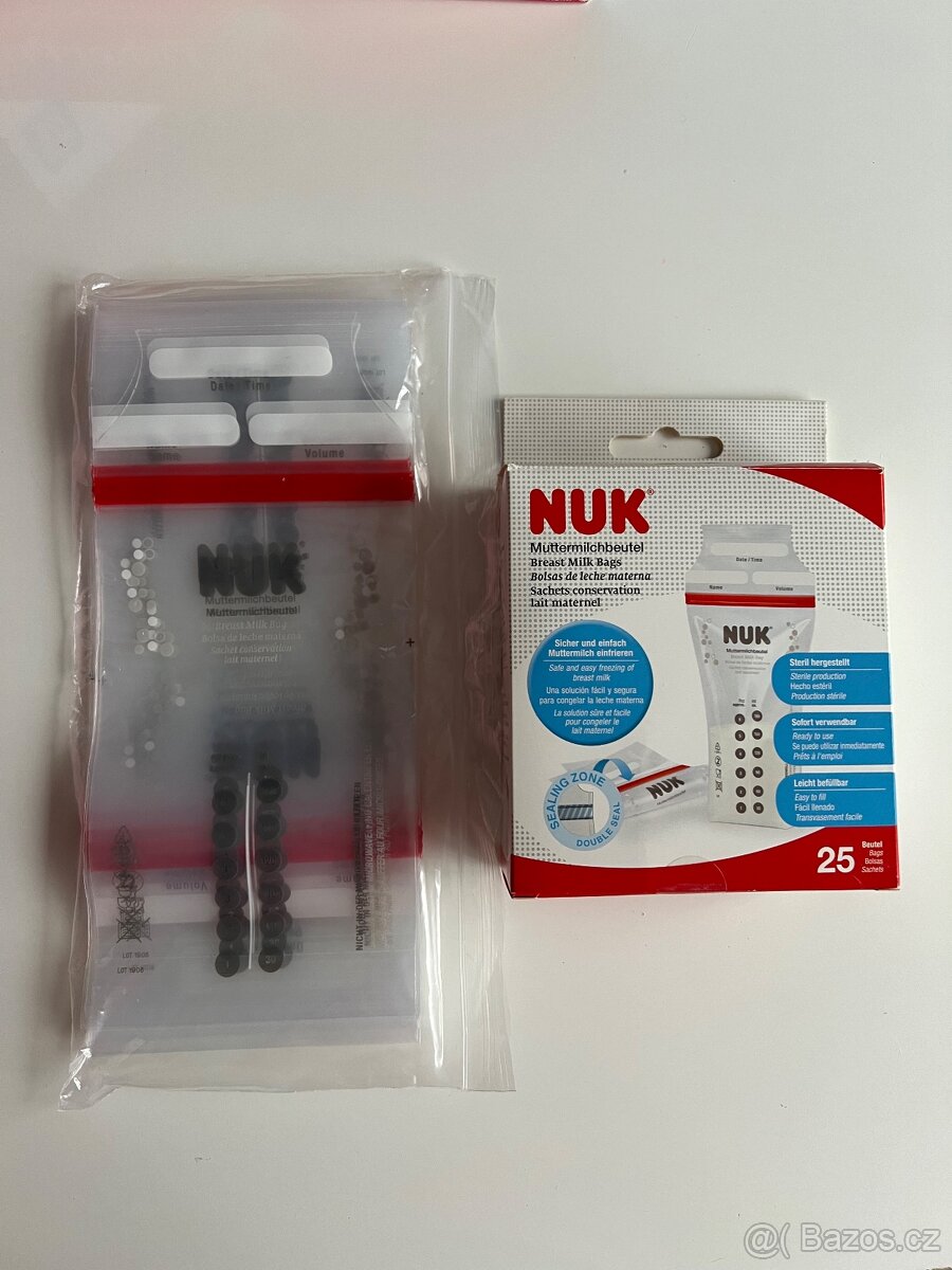 Elektrická odsávačka mléka +sáčky na MM+vlozky do podprsenky - 3