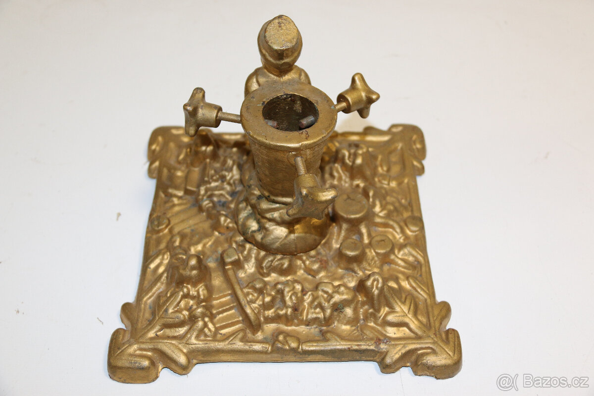 Vánoční retro stojánky na stromek - 3