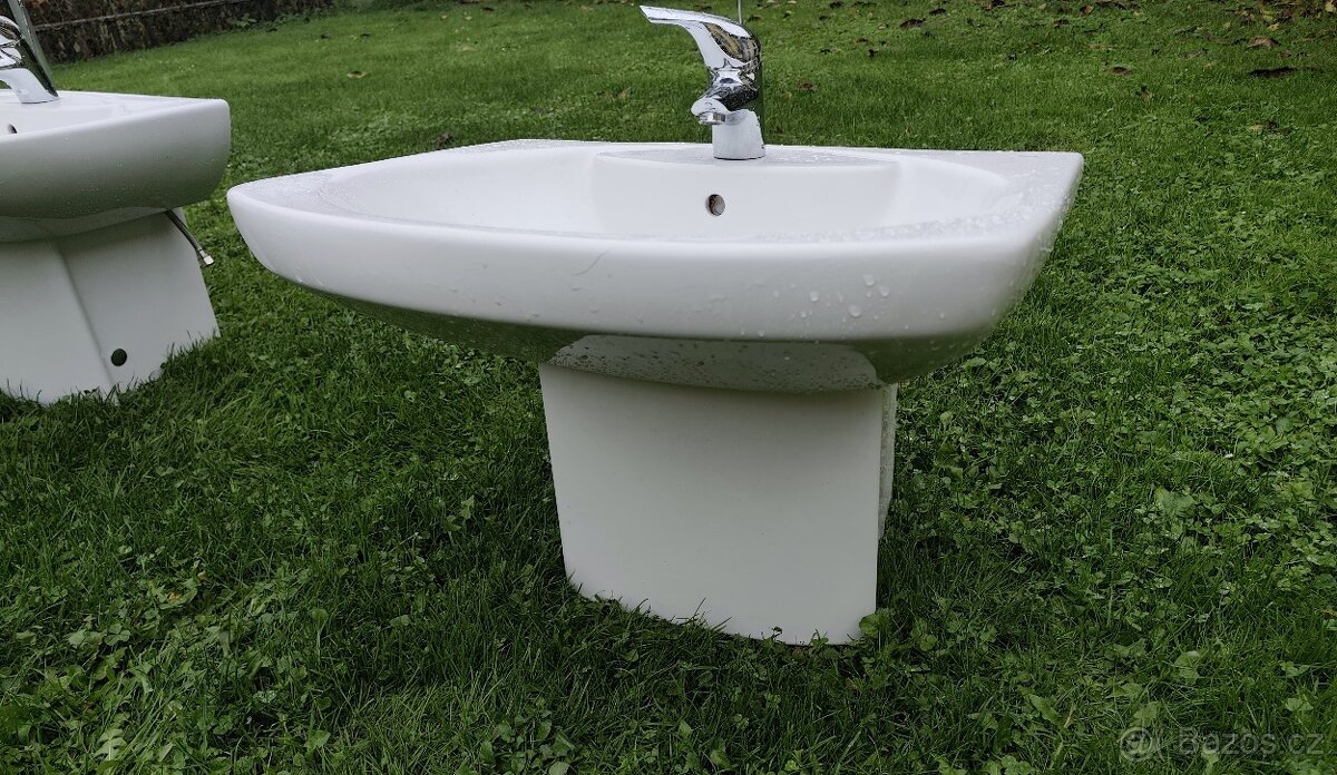 umyvadlo Roca + baterie+ kryt odpadu - 3