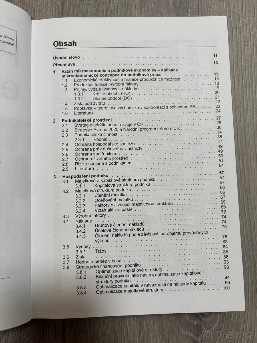 Podniková ekonomika - 3