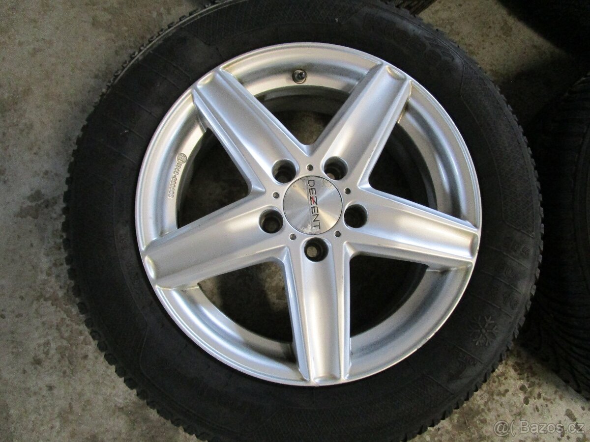ALU kola 16" Dezent, 205/60/R16 zimní, 5x112 - 3