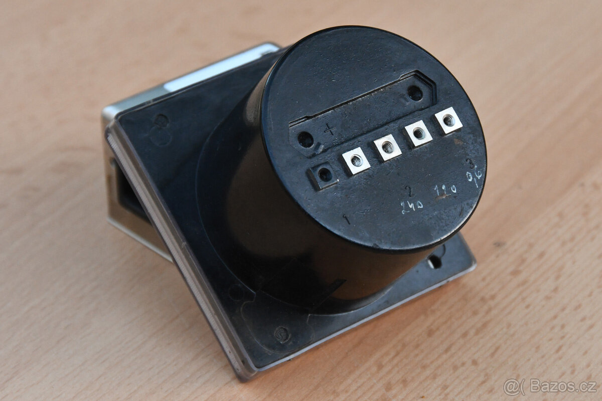 Miliampérmetr měřák Metra Blansko 0-60 mA - 3