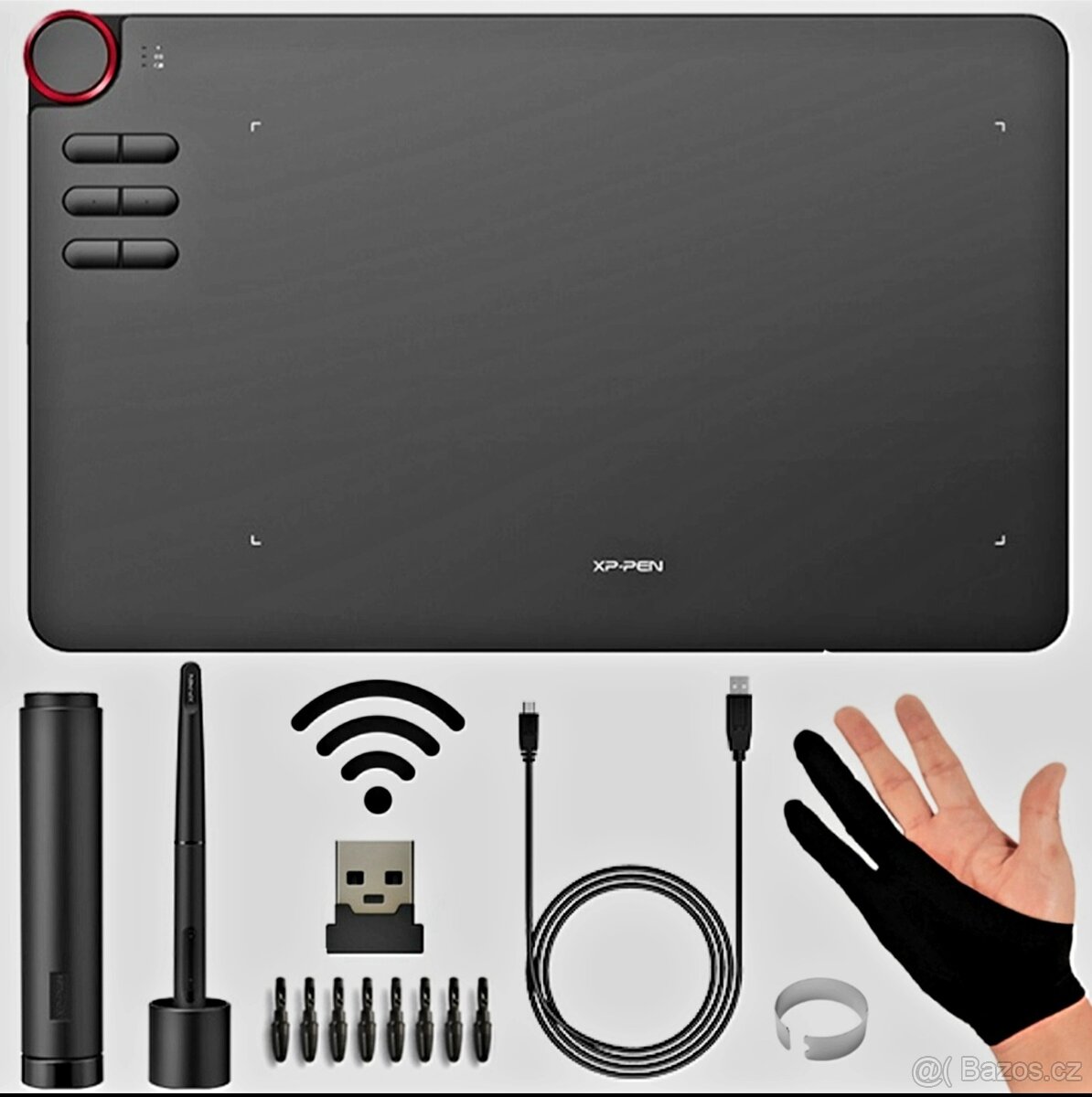 🎨 XP-Pen Deco 03 – grafický tablet + pero + USB-C kabe - 3