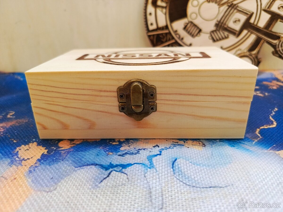 Dřevěná krabička Nissan - 3