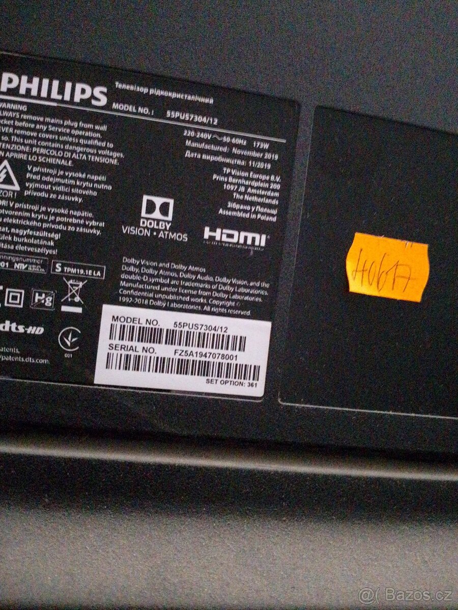 Phillips Televize - 3