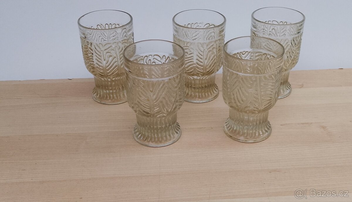 Poháry silnostěnné sklo - 3