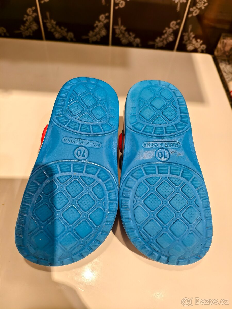 Dětské nazouváky ( crocs ) Spider man - 3