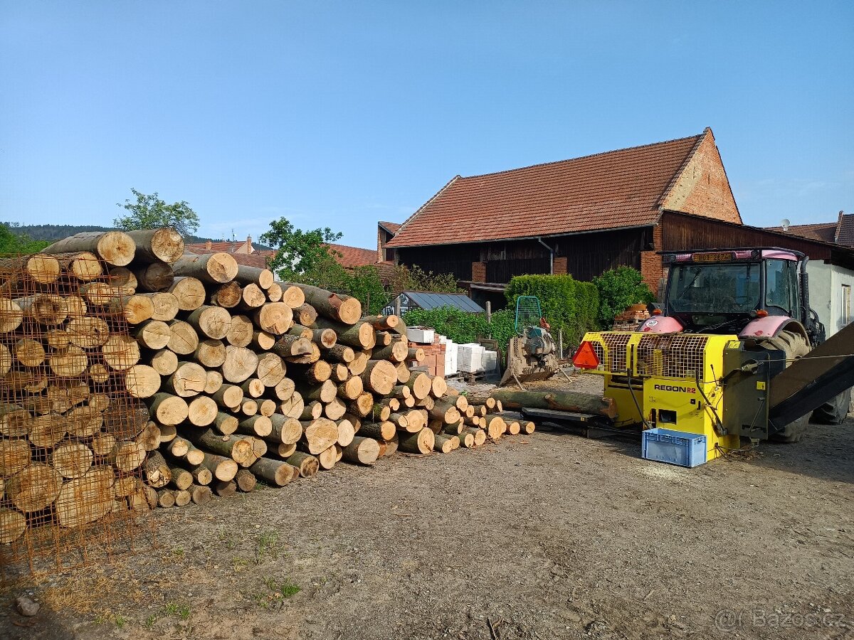 Mobilní štípání dříví - 3