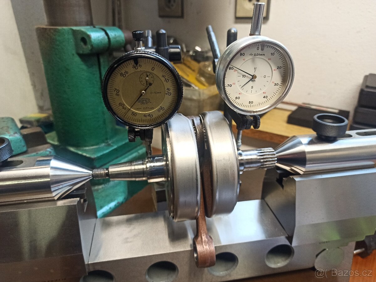 Repase klikových hřídelí. - 3
