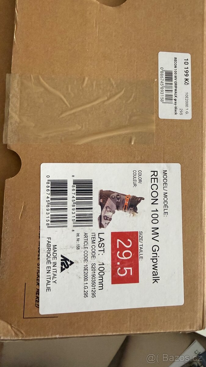 Lyžařské boty - lyžáky K2 Recon 100MV - 3